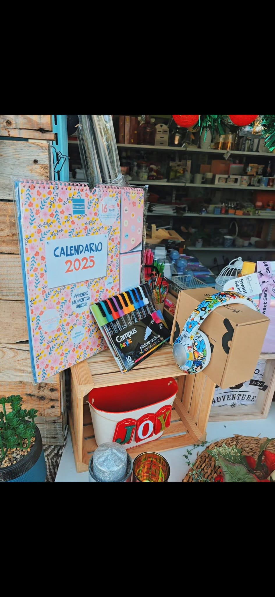 imagen del escaparate de la tienda