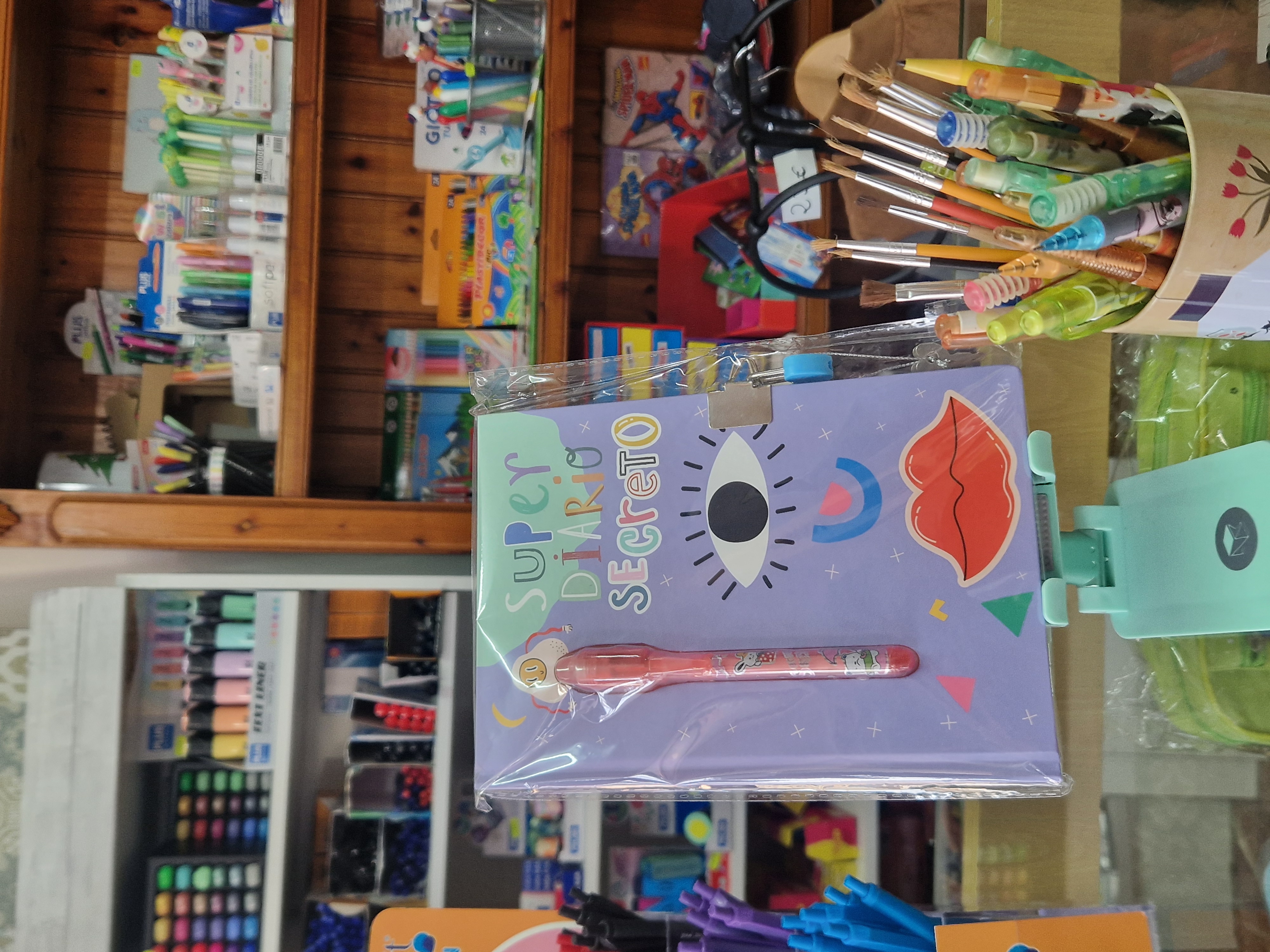 imagen de la sección de papelería